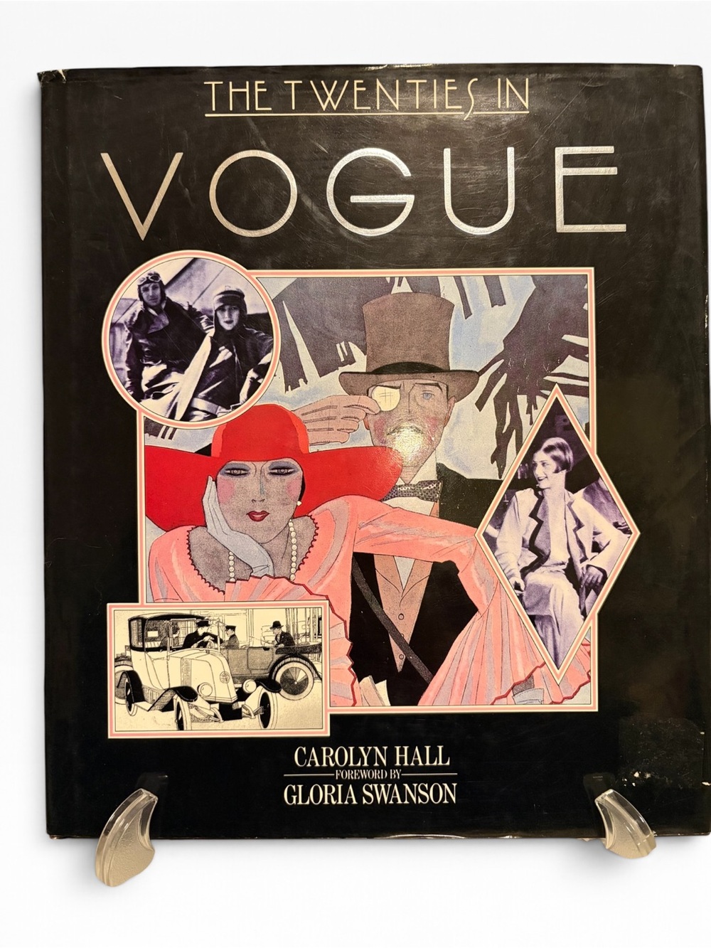 The Twenties in Vogue Carolyn Hall 1983 first edition hardcover Gloria Swanson